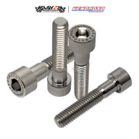 KENDMOTO_TITANIUM BAUT HEX M8X40