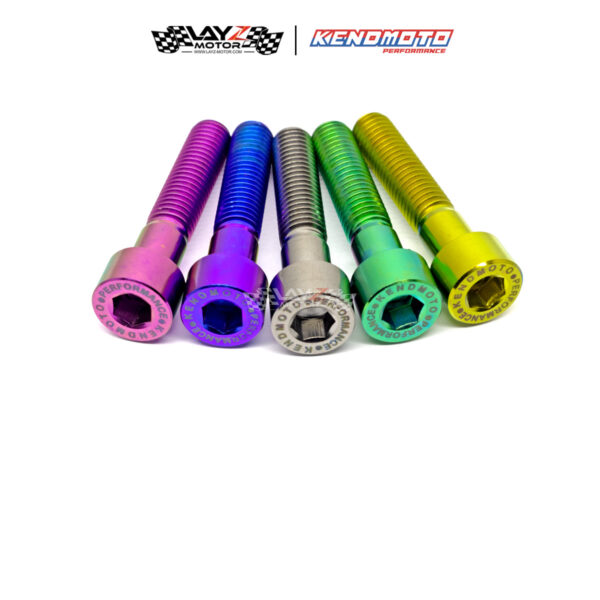 KENDMOTO Titanium Baut Hex | M8X40