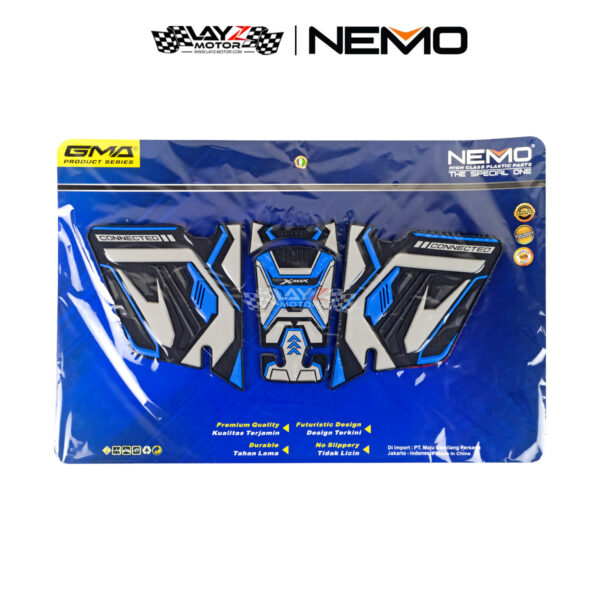 NEMO Yamaha XMAX 250 Connected Deckpad Rubber 3D