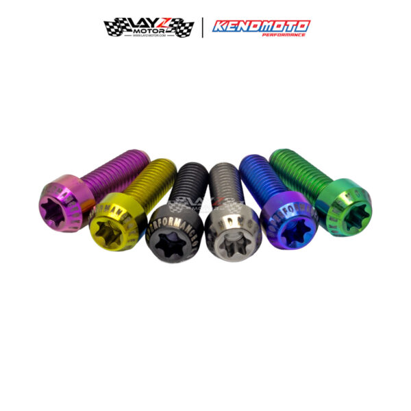 KENDMOTO Titanium Baut TORX M5x15