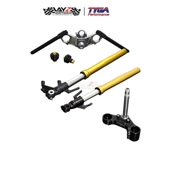 Second image of TYGA NSR 150 Upside Down Fork Convert Kit