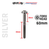 KENDMOTO_TITANIUM BAUT BIG HEAD M6X60 copy 7