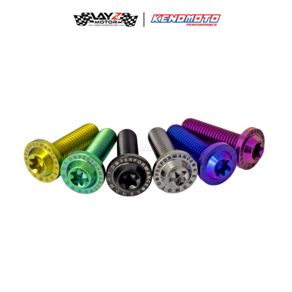 KENDMOTO Titanium Baut BIG HEAD M8x30