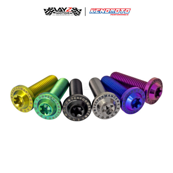 KENDMOTO Titanium Baut BIG HEAD M8x35