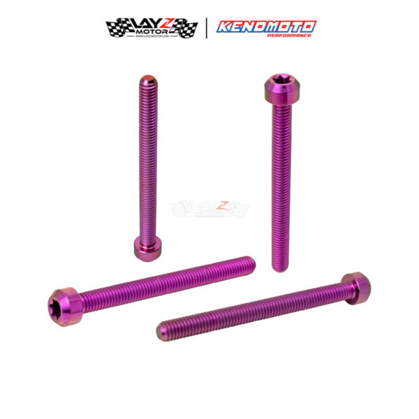 Second image of KENDMOTO Titanium Baut TORX M6x65